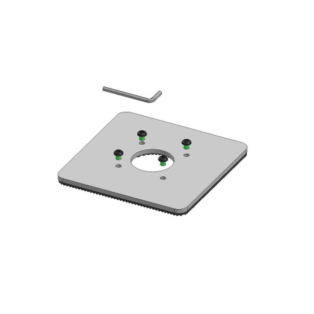 Ergonomic Solutions 150x150mm Baseplate 5mm - Référence: W125971694