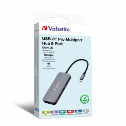 Verbatim USB-C Pro Multiport Hub 9 Référence: W128869175