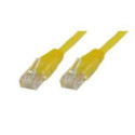 MicroConnect U/UTP CAT5e 0.5M Yellow PVC Reference: UTP5005Y