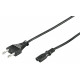 MicroConnect Power Cord Notebook 0.5m Black Reference: PE030705