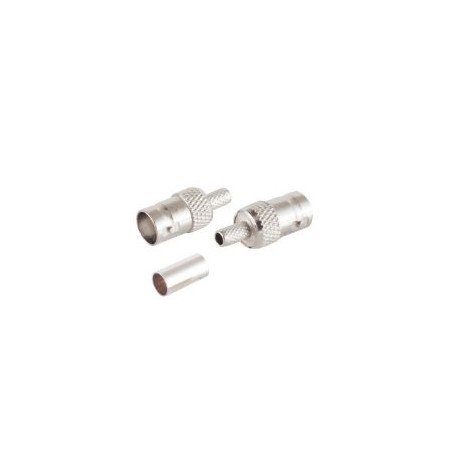MicroConnect BNC crimp plug for RG58 Référence: BNC58F