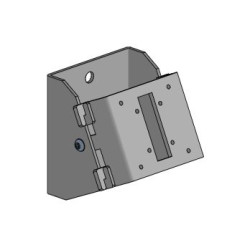 Ergonomic Solutions Wall mount, angled - BLACK Référence: SPM115-02