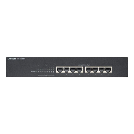 Rohde & Schwarz GS-1208P Unmanaged Gigabit Référence: W129292665