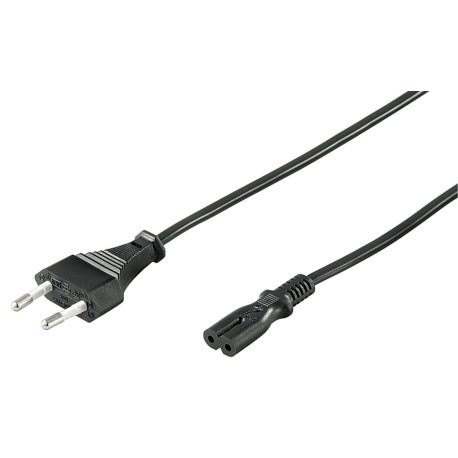 MicroConnect Power Cord Notebook 3m Black Reference: PE030730