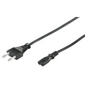 MicroConnect Power Cord Notebook 3m Black Reference: PE030730