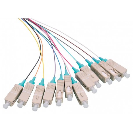 LOGON PROFESSIONAL Fiber Pigtail Set 12x SC OM3 Référence: W128317686