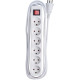 MicroConnect Power strip 6 outlets 3m White Reference: W126053556