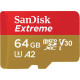 Sandisk Extreme 64 Gb Microsdxc Uhs-I Reference: W128260567