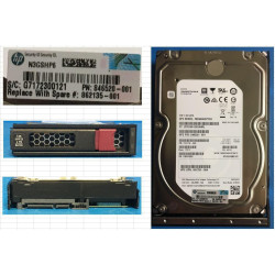 Hewlett Packard Enterprise HDD 4TB 6G 7.2K LFF SATA MDL Reference: 862135-001