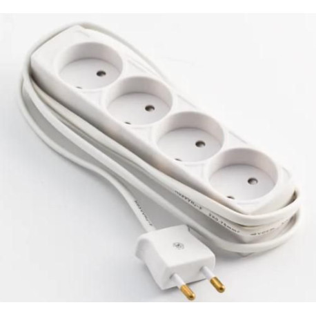 MicroConnect 4-way power stripno earth, Référence: W128789746