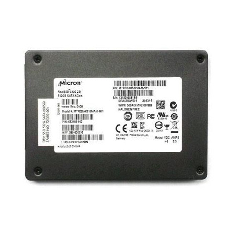 HP 512Gb SATA Reference: 721393-001