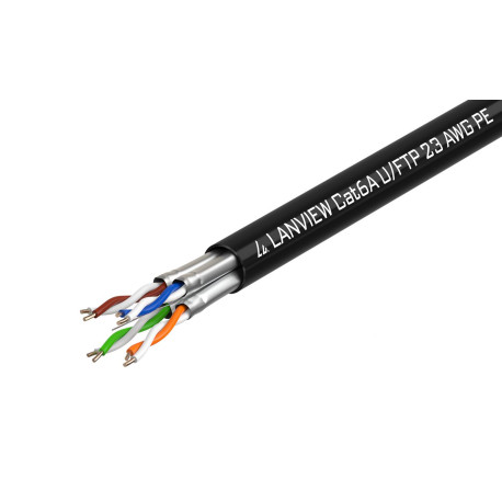 Lanview Cat6a U-FTP Network Cable Reference: W125941340