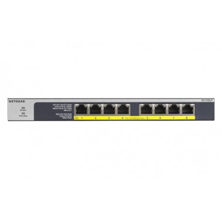 Netgear 8-PORT FLEX Unmanaged Switch Référence: GS108LP-100EUS