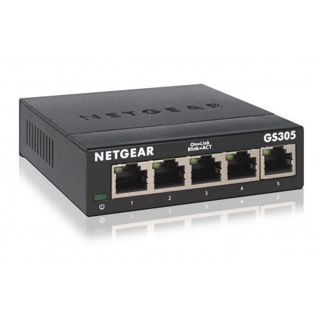 Netgear 5-PORT GB ETHERNET UNMGD - Référence: GS305-300PES