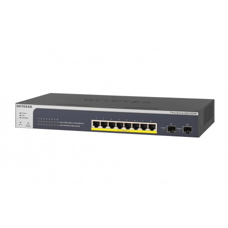Netgear 8-PORT POE+ GB WEBMGD SWITCH Référence: GS510TPP-100EUS