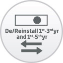 Sharp De-/Reinstall Service Group 3 Référence: W129343205