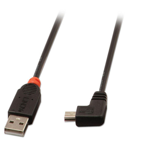 Lindy Usb2.0 A/Mini-B 90 Degree 1M Reference: W128370806