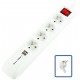 LOGON PROFESSIONAL 4-WAY+2 USB POWER STRIP: Référence: W128317409