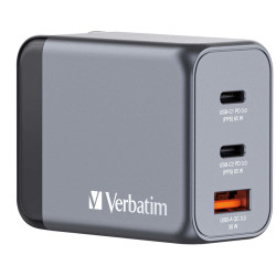 Verbatim GNC-65 GaN Charger 65W with 2 Référence: W128807227