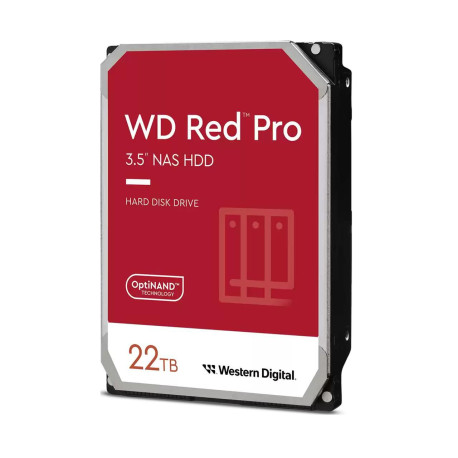Western Digital 22TB RED PRO 512MB CMR 3.5IN Référence: W128201083