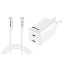 Sandberg AC Charger USB-C PD65W EU 1.5M Référence: 441-75