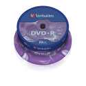 Verbatim DVD+R 16X 4.7GB Branded Reference: 43500