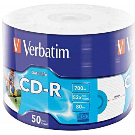 Verbatim CD-R 700MB 52X EXTRA Reference: W125625484