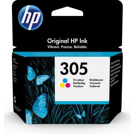 HP 305 Tri-Color Original Ink Reference: W128281356