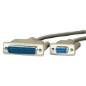 Roline Serial Printer Cable, Db9 F - Référence: W128371834
