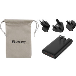 Sandberg 4in1 TravelCharger 65W Black Référence: 441-77