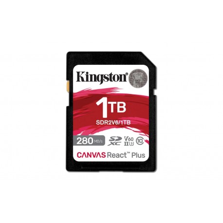 Kingston 1Tb Canvas React Plus Sdxc Référence: W128851897