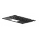 HP TOP COVER PLG W KB PLG BL UK Référence: W126181215