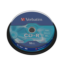 Verbatim CD-R 52X Extra Protect. 700MB Référence: 43437