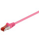 MicroConnect F/UTP CAT6 0.25m Pink PVC Référence: B-FTP60025PI