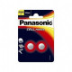 Panasonic CR2032, 1x2, 3V, 220mAh Reference: CR2032L/2BP