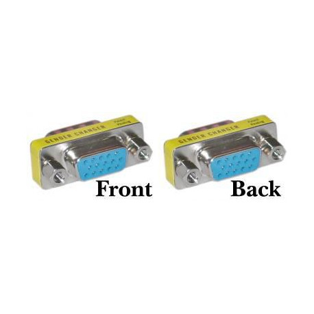 MicroConnect Mini Gender HD15 F/F VGA-VGA Référence: MODH15FH15F