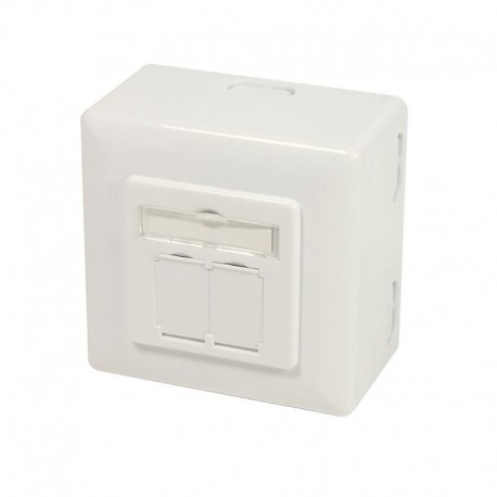 LogiLink NP0124 socket-outlet 2 x 
