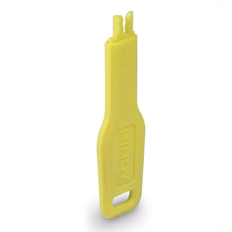 Lindy RJ45 Port Blocker key, Yellow Référence: W128911997