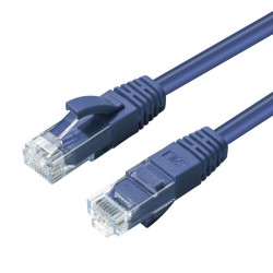 MicroConnect CAT6A UTP 0.15m Blue LSZH Référence: W128912390