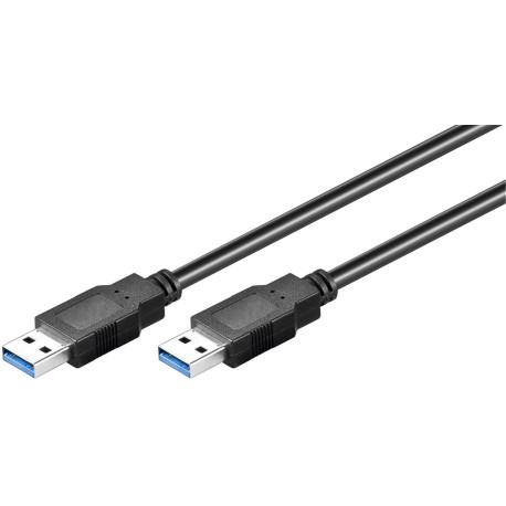 MicroConnect USB3.0 A-A 5m M-M, Black Reference: USB3.0AA5B