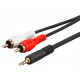 MicroConnect Audio adapter Cable, 3 meter Reference: AUDLC3G