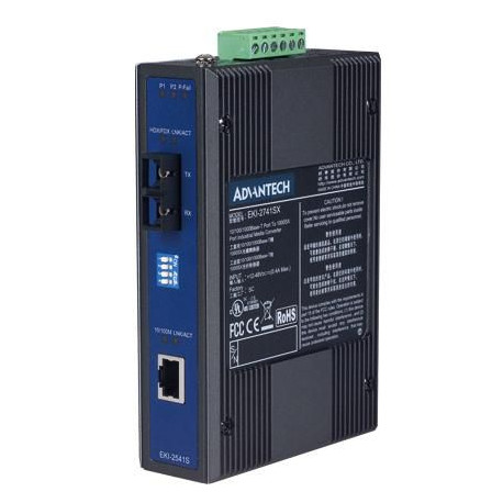 Advantech Ethernet to Single mode fiber Reference: W125743299