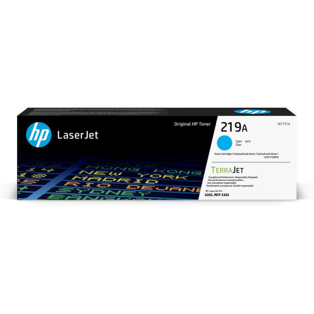 HP 219A Cyan Original LaserJet Reference: W128893868