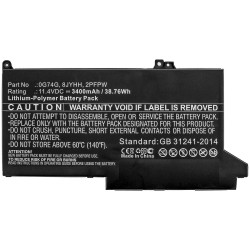 CoreParts Laptop Battery for Dell Reference: W126385607