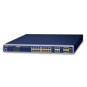 Planet IPv6/IPv4, 16-Port Managed Référence: GS-4210-16P4C