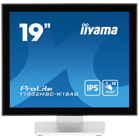 iiyama 19 WHITE PCAP-10P Reference: W128818536