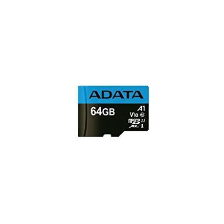 ADATA 64GB UHS-I CL10 A1 V10 Reference: AUSDX64GUICL10A1-RA1