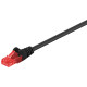 MicroConnect U/UTP CAT6 3M Black PVC Référence: B-UTP603S