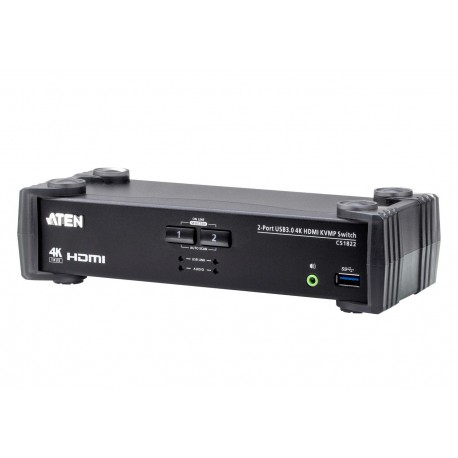 Aten 2-Port USB 3.0 4K HDMI KVMPT Référence: W125663835