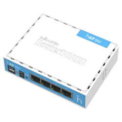 MikroTik hAP lite with 650MHz CPU, Reference: RB941-2ND